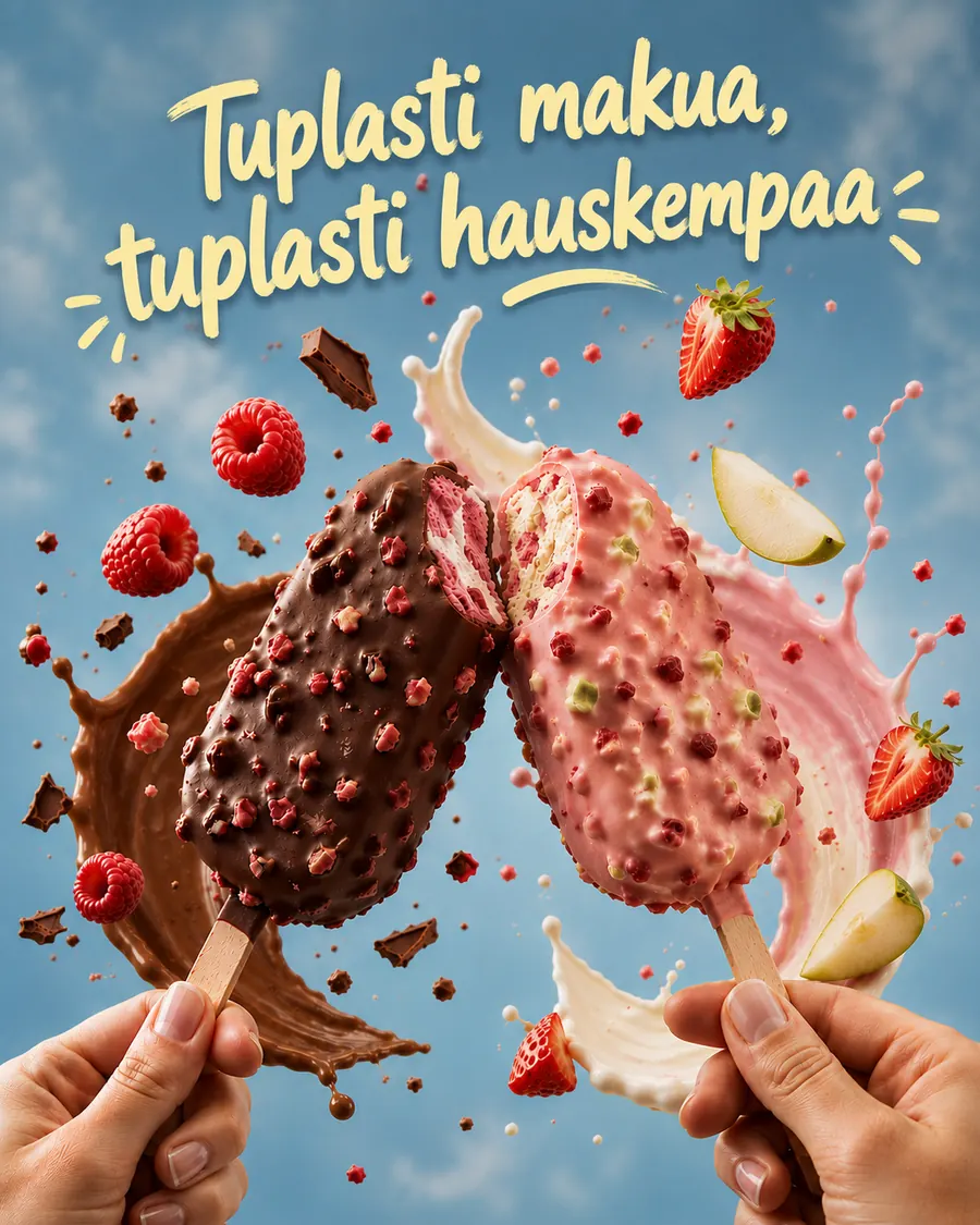 Jäätelöpatukan mainos